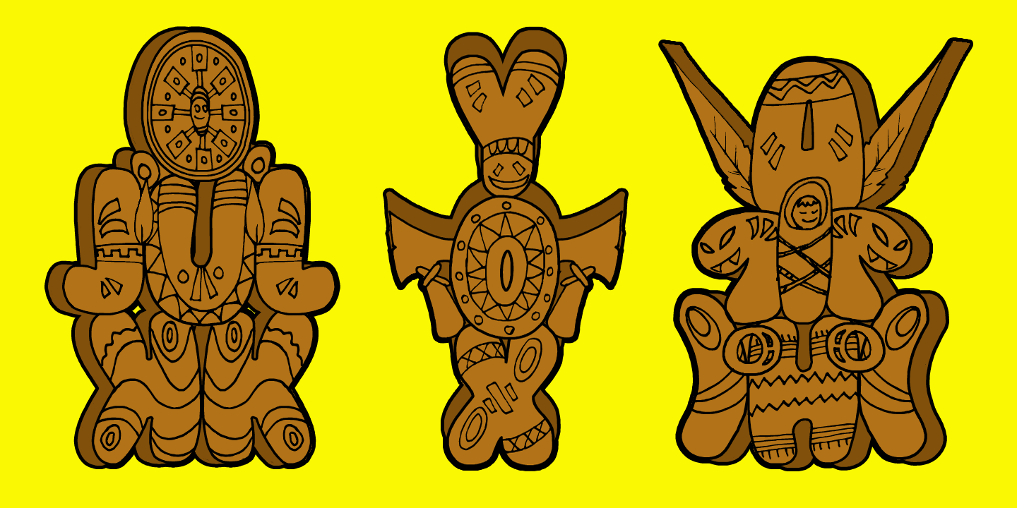 Example font Indian Joe #3